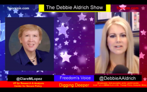 Debbie Aldrich Digs Deeper With Clare Lopez, Center For Secure Policy-Women That Joined ISIS, What Now?