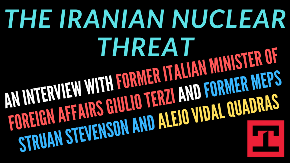 The Iranian Nuclear Threat - A Dirty Bomb In European Capital? A Discussion With Prominent European Political Leaders