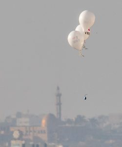 IDF Aircraft Strike In Gaza In Response To Incendiary Balloons