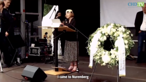 Holocaust Survivor Vera Sharav Speech At Nuremberg 75 Anniversary