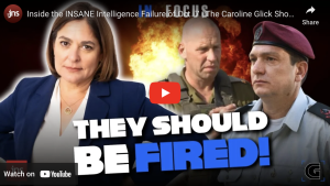Carolyn Glick: Israeli Intelligence Knew And Did Nothing - Heads Need To Roll